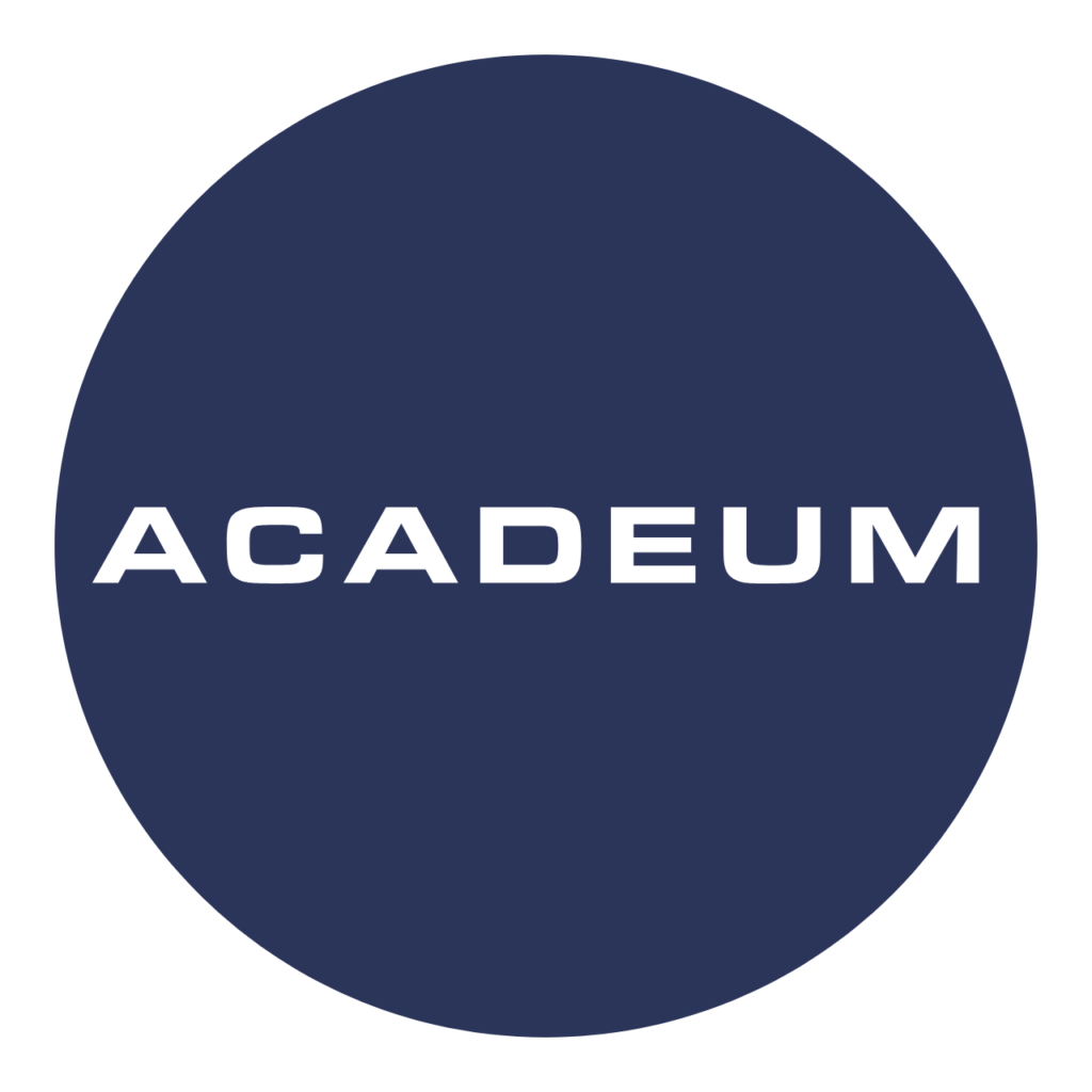 Acadeum logo - Online course sharing platform.