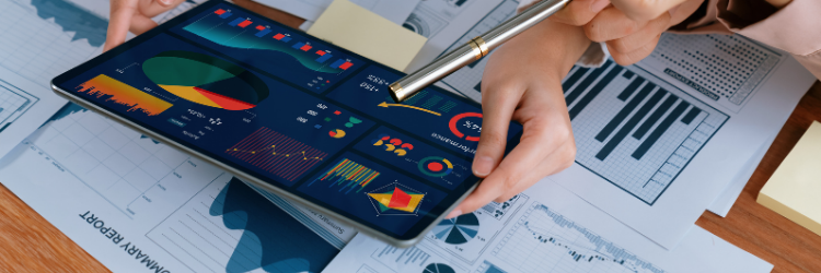 Distance Education Resources banner with laptop and tablet